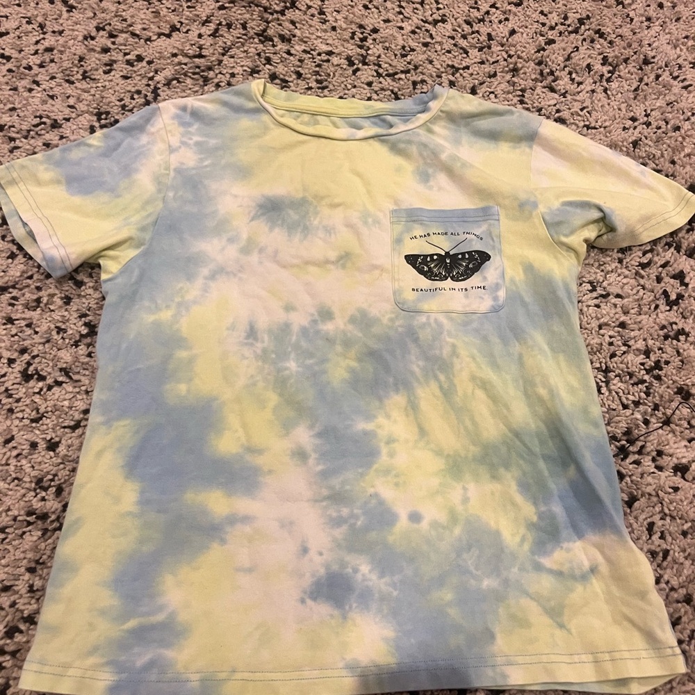 elevated faith tyedye shirt